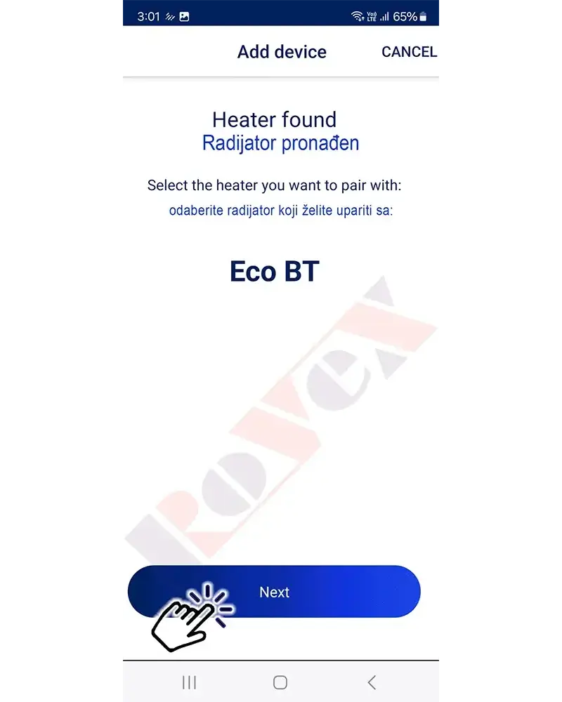 Kako povezati BT ADAX ECO KB- panelni radijatori Rovex